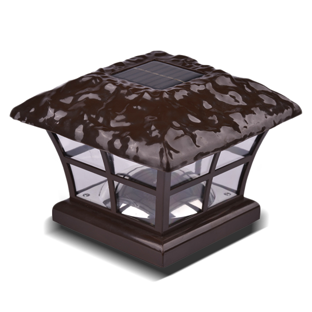 2211-F13 BR Luz decorativa exterior preta do tampão do cargo da cerca do brilho alto 2211-F13 BR Luz decorativa exterior preta do tampão do cargo da cerca do brilho alto