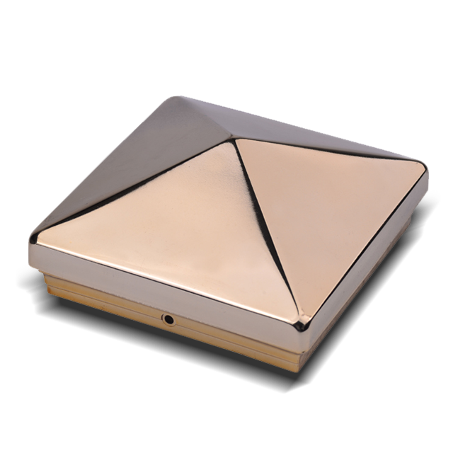 2211-FC3 Tampa de poste ornamental de madeira à prova d'água de latão para exterior 2211-FC3 Tampa de poste ornamental de madeira à prova d'água de latão para exterior