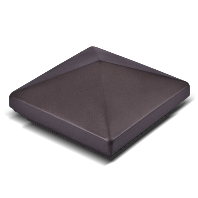 2211-FC3 tampa de poste de cerca de prata à prova d'água para exterior 2211-FC3 tampa de poste de cerca de prata à prova d'água para exterior