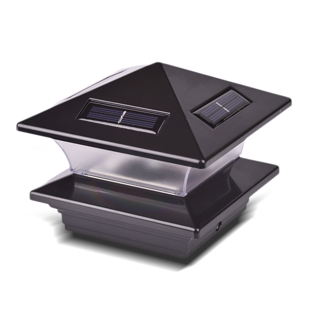 2211-NF24 BL Plástico Solar Paisagem Pátio Post Cap Light 2211-NF24 BL Plástico Solar Paisagem Pátio Post Cap Light