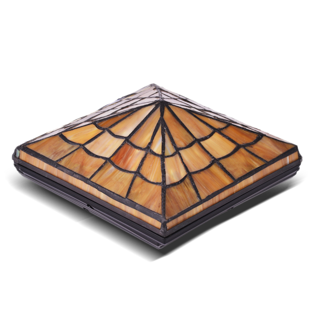 2211-TC6 Tampa clássica de vitral Tiffany 2211-TC6 Tampa clássica de vitral Tiffany