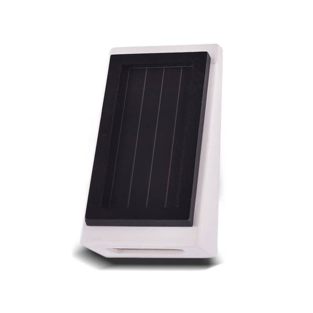 2211-W4-W4S Luz de parede solar LED impermeável externa branca
